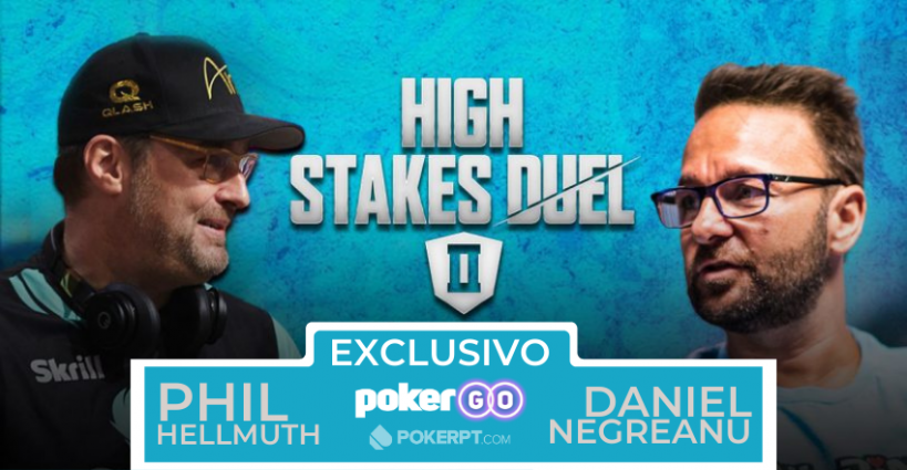 Ronda 1 de Hellmuth vs Negreanu no High Stakes Duel II - PokerPT.com