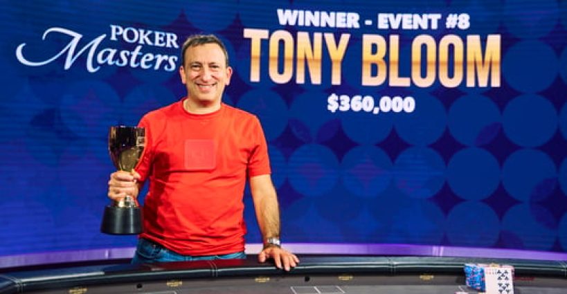Tony Bloom campeão do Poker Masters #8 - PokerPT.com